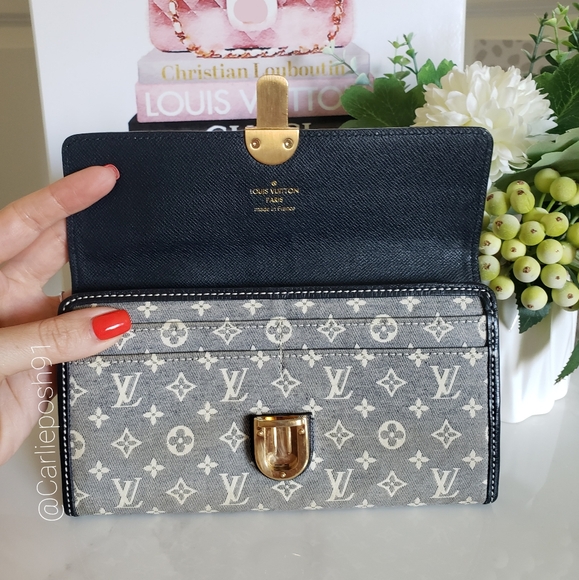 Authentic Pre-owned Louis Vuitton Monogram Mini Lin Wallet - Picture 5 of 14